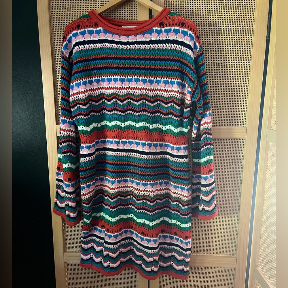 EUC Free The Roses Women’s L Knit Dress